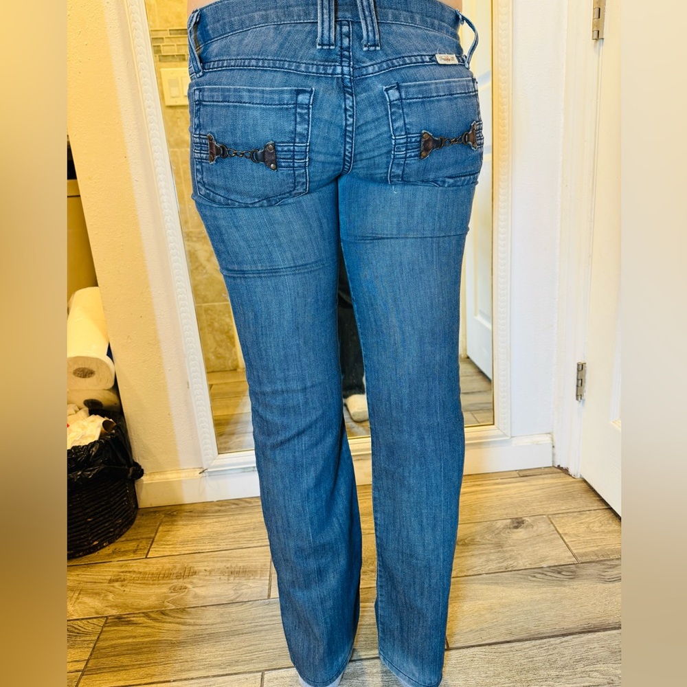 FRANKIE B. BLUE JEANS LOW RICE